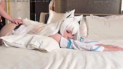 Tokar 浵卡 Shirakami Fubuki cosplay hoyolive