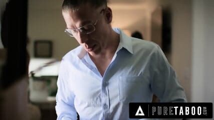 PURE TABOO Mature DILF Mick Blue Convinces Naive Kylie Rocket To Give Him A Chance FULL SCENE
