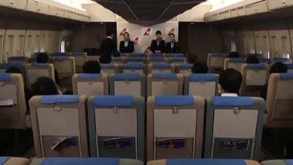 Hospitality with Uniform Underwear Naked Straddling Oma Co ○ Air 14 Creampie Cowgirl Flight - Honoka Tsujii.