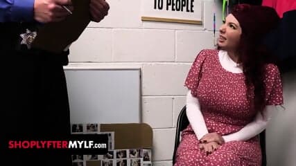 Thorough Cavity Search Reveals Concealed Stolen Food So Now Justice Must Be Enacted - Shoplyfter Mylf