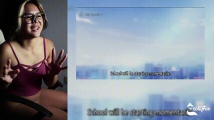 Baby I Can't Sleep Watch Porn With Me - ExotiqFox Solo Gooner Girl POV Masturbating