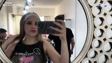 Hard tough fuck-a-thon with cousin and jinx behind scenes, fresh ritual! Hottest XXX ever!