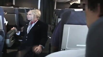 Air Hostess Riley Evans