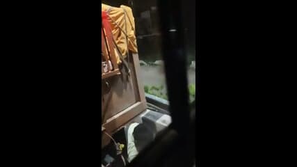 Hidden MMS! Truck Driver Viral Roadside Romance & Sex Caught By Stranger