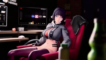 Zhu Yuan & Jane Doe Threesome Animation