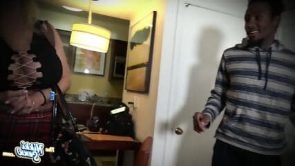 Black man hires Nikki to fuck