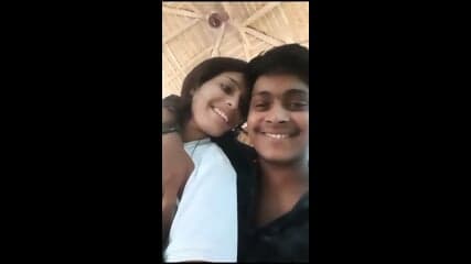 Kalua Boyfriend Sucking Boobs Of Hot Girl In Restaurant