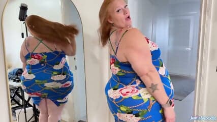 SSBBW Behind The Scenes And Anal Sex