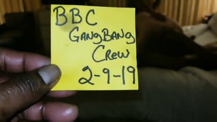 HOTWIFE BREEDING BY OUR BBC GANGBANG CREW! BIG TITS MILF  MOM BLACKED RAW