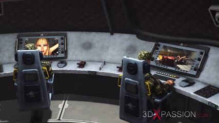 Super Fuck System. Sex Android Plays With A Hot Girl In The Lab