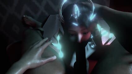 3d god luo chan threesome sex perfect world donghua by(pookie)
