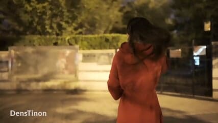 Walking Nude In A Park